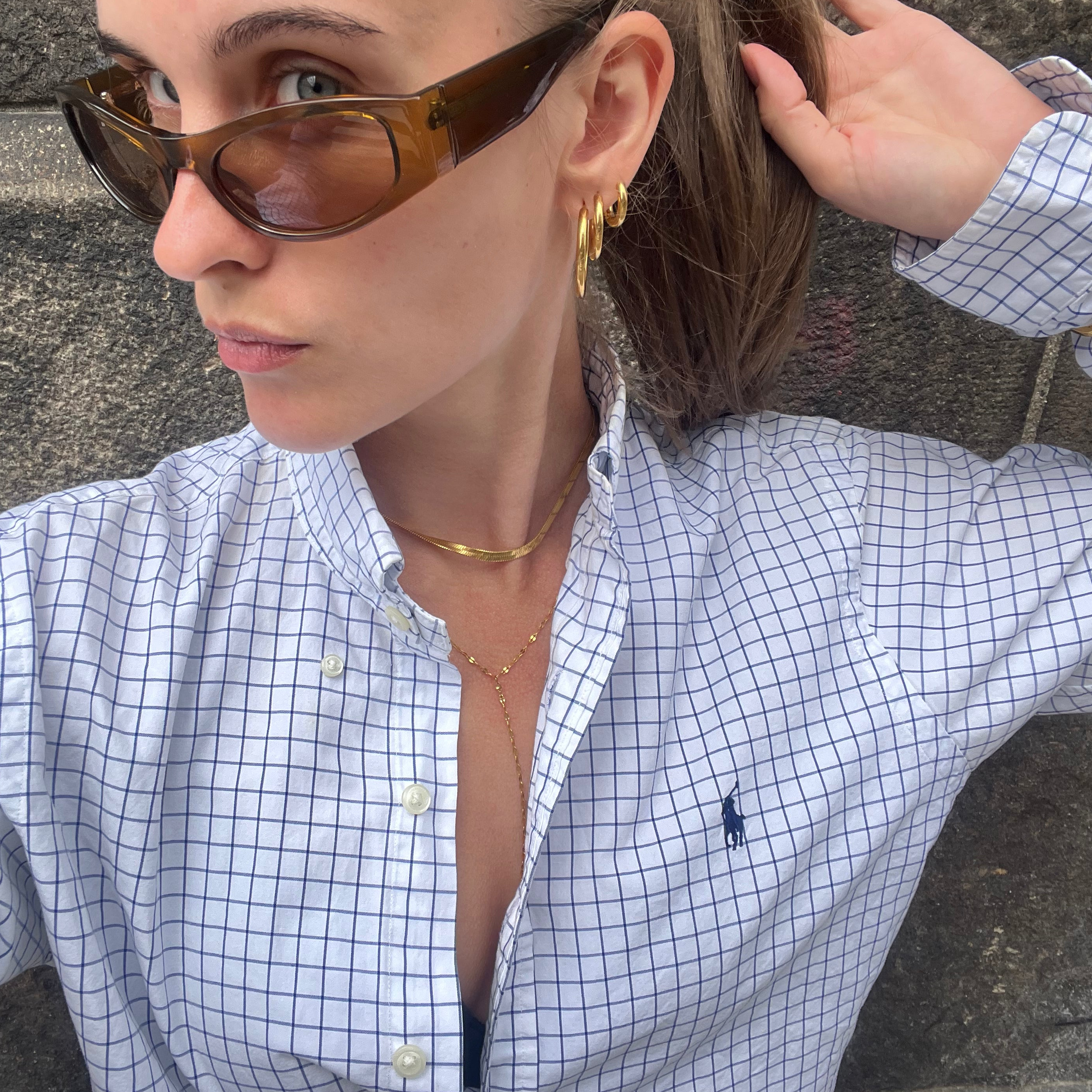 Small hoops 10mm - 18k guldbelagt