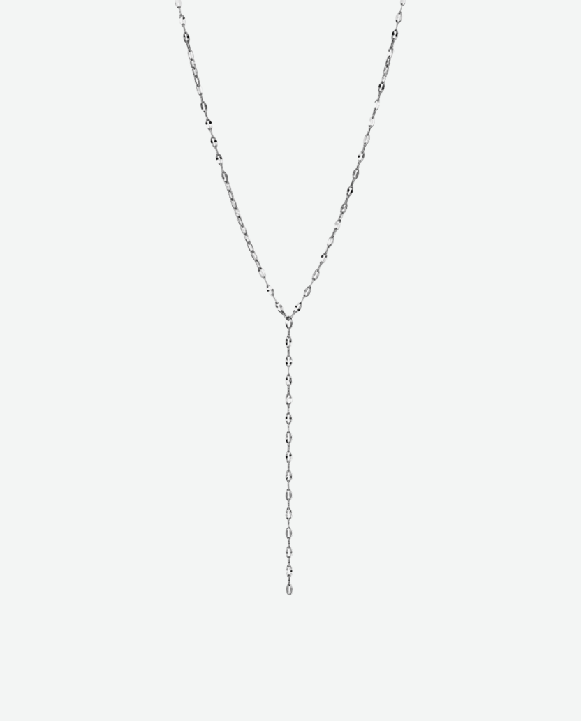 Y-chain - sølvfarvet
