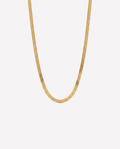 Snake chain - 18k guldbelagt